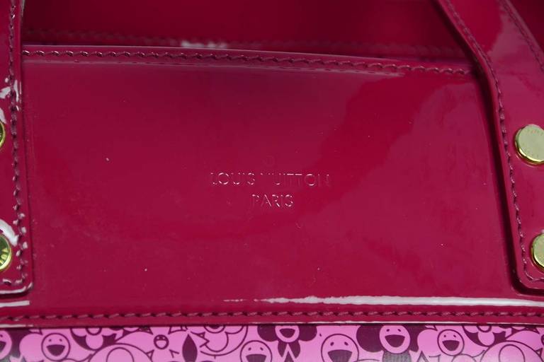 Louis Vuitton Ltd Edition Pink Cosmic Blossom Voyage Tote Bag In Excellent Condition In New York, NY
