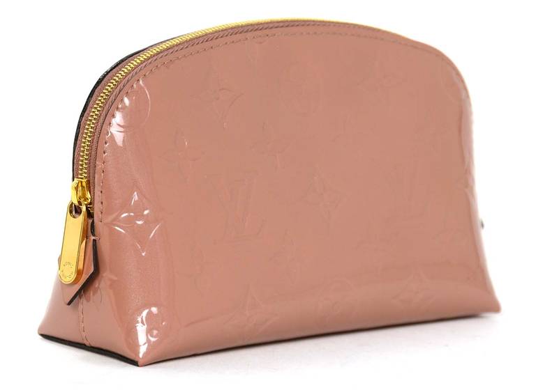 Louis Vuitton Blush Monogram Vernis Cosmetic Case rt. $530