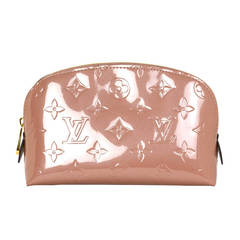 Louis Vuitton Blush Monogram Vernis Cosmetic Case rt. $530