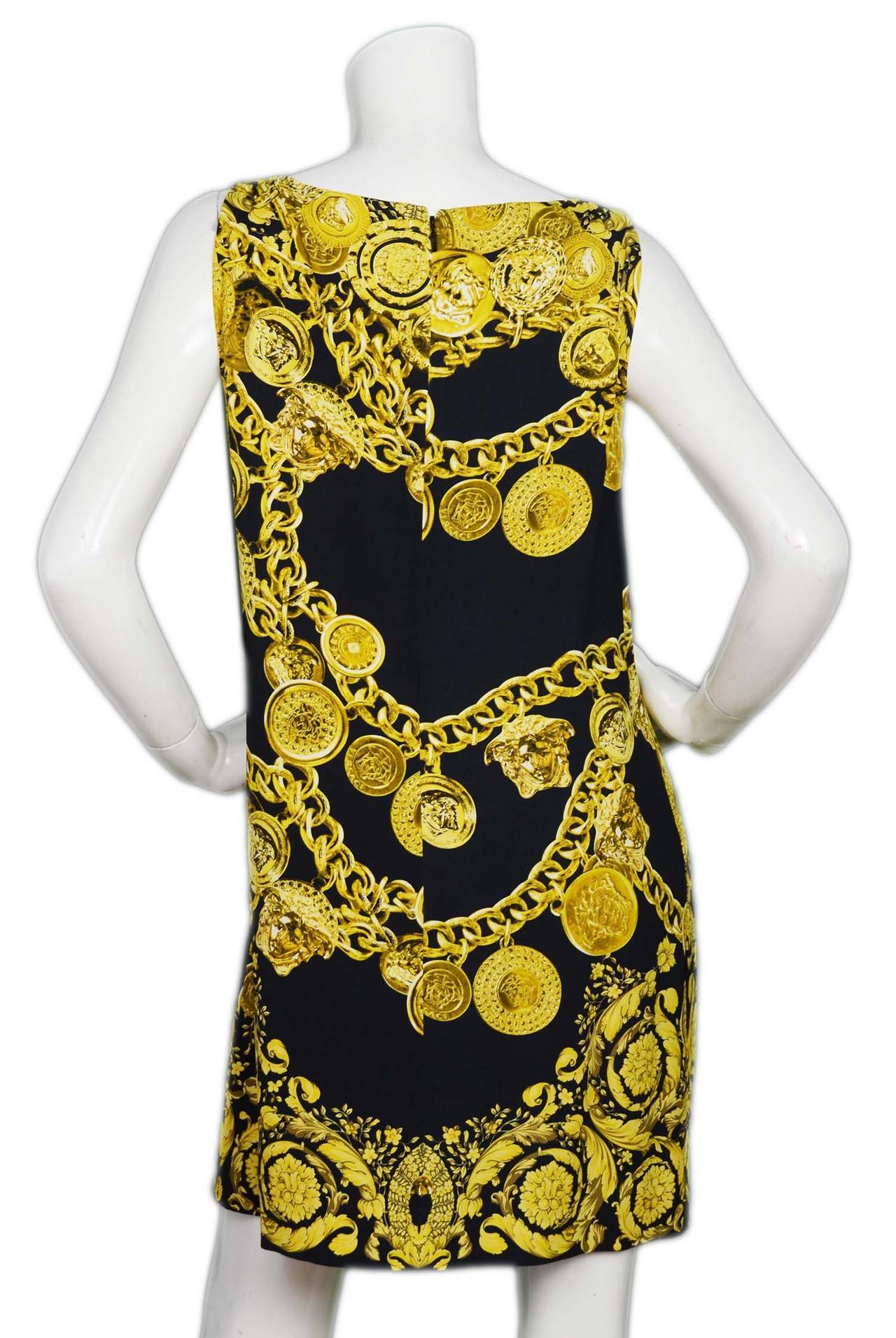 versace gold gown