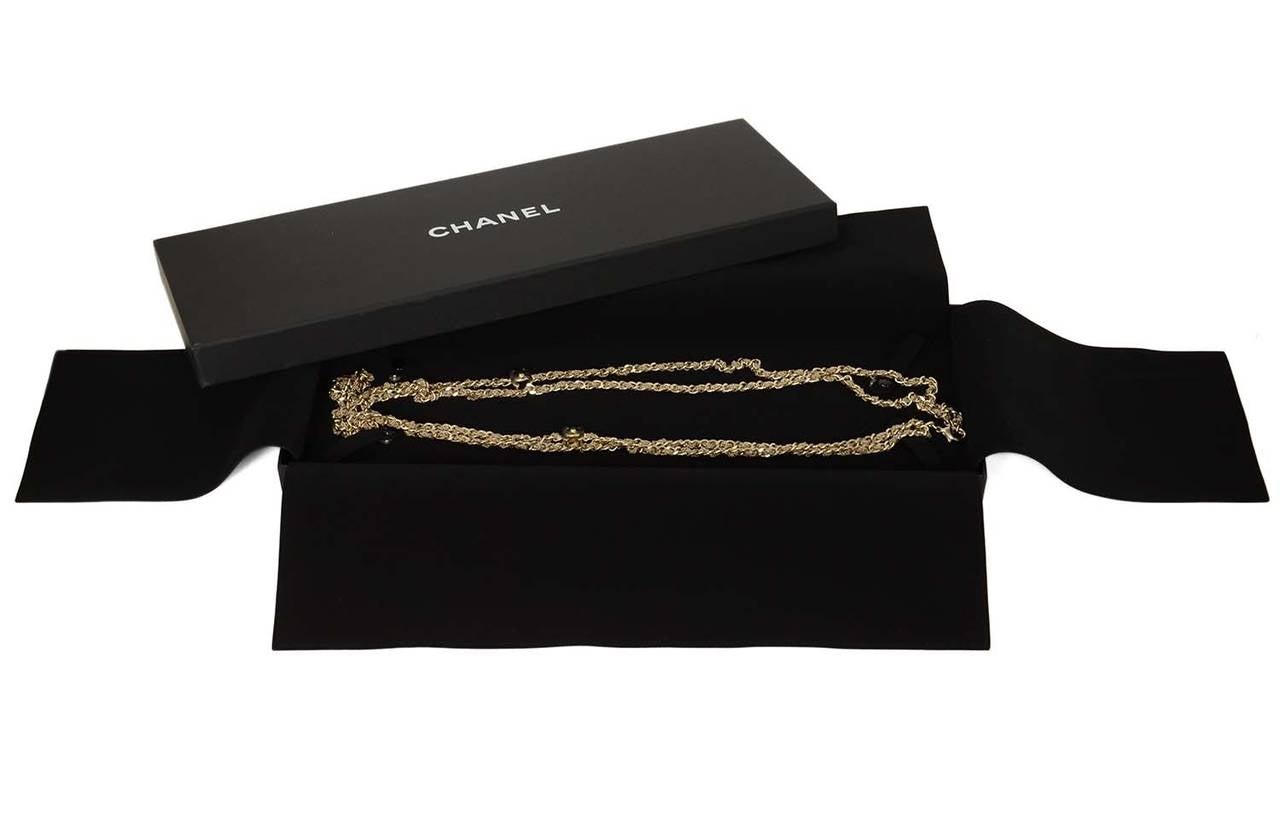 Chanel 2012 Braided Timeless Chains Long Necklace w CCs rt.$3, 350 4