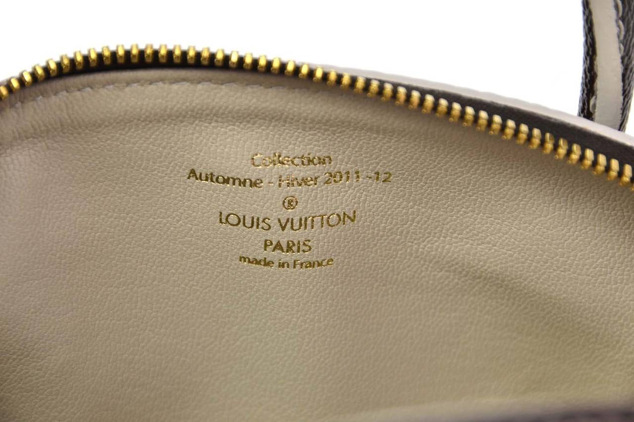 Louis Vuitton 2011 Limited Edition Monogram Fetish Lockit Mini BB Bag 1