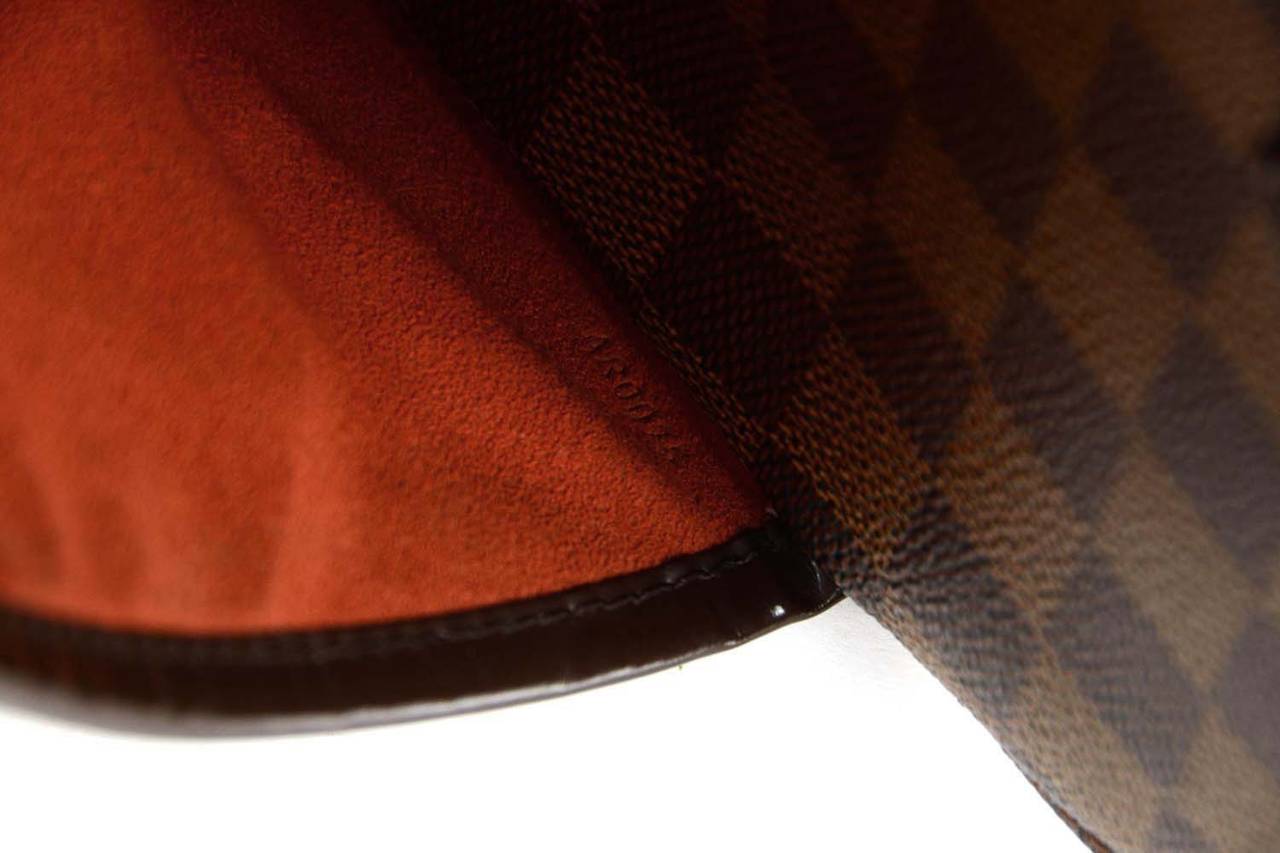 Louis Vuitton Damier Ebene Coated Canvas Sarria Horizontal Top Handle Bag 2