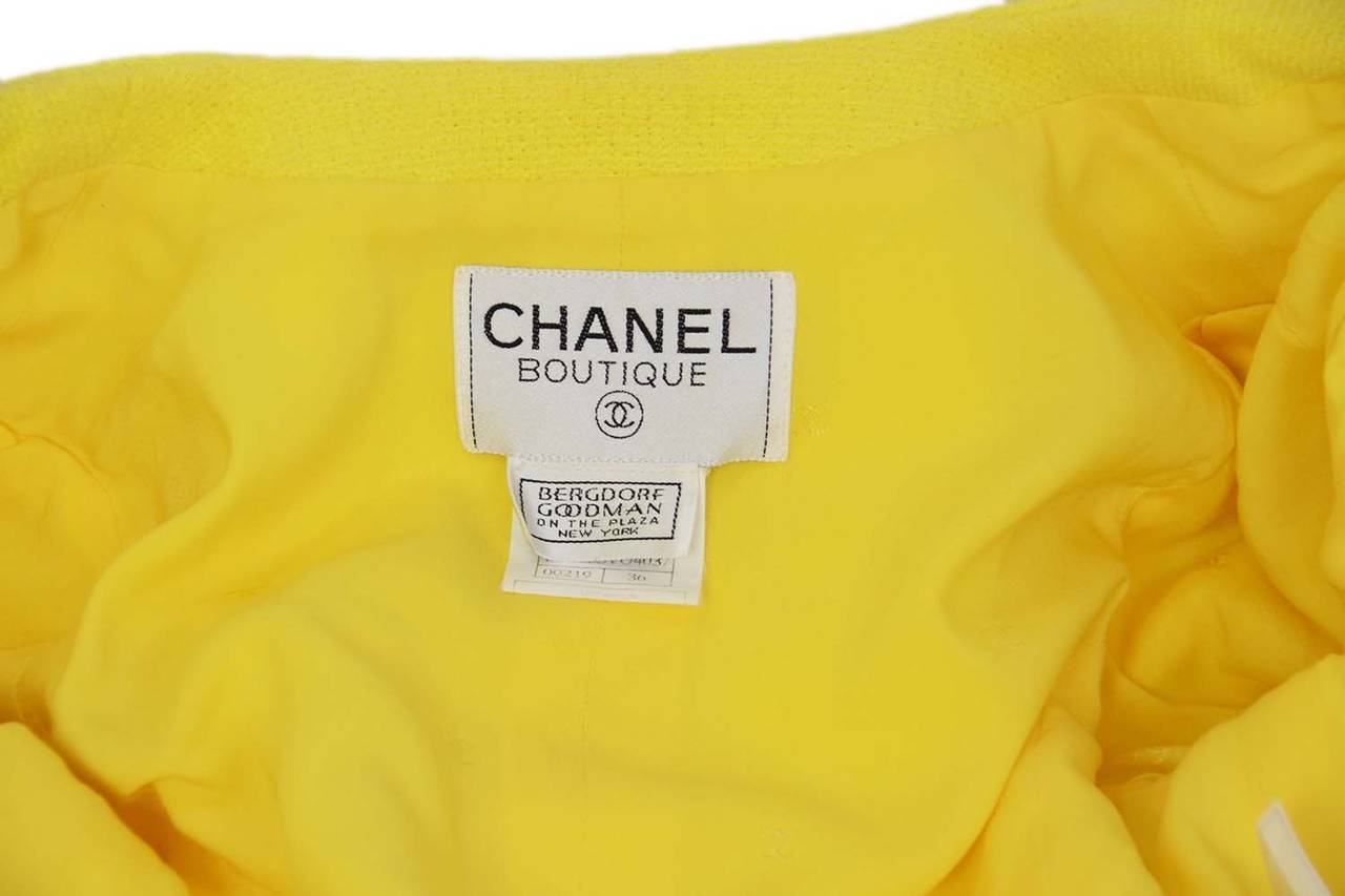 chanel 1995 cropped jacket
