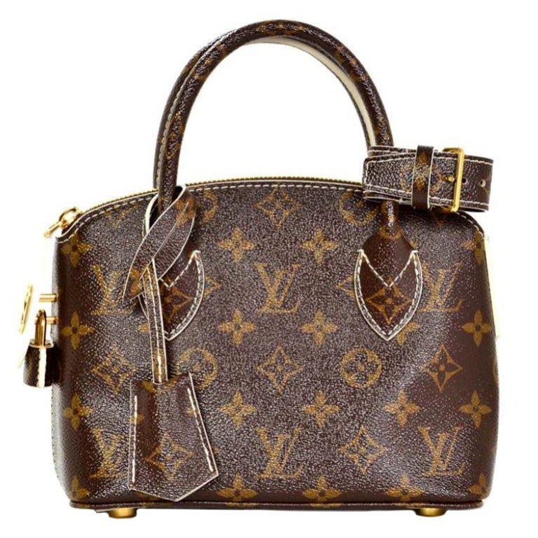 Louis Vuitton 2011 Limited Edition Monogram Fetish Lockit Mini BB