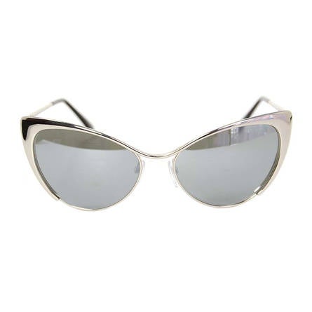 TOM FORD Silver Mirrored Nastasya Cat Eye Sunglasses rt. $380 at 1stDibs | silver  cat eye sunglasses, tom ford nastasya silver, tom ford nastasya rose gold