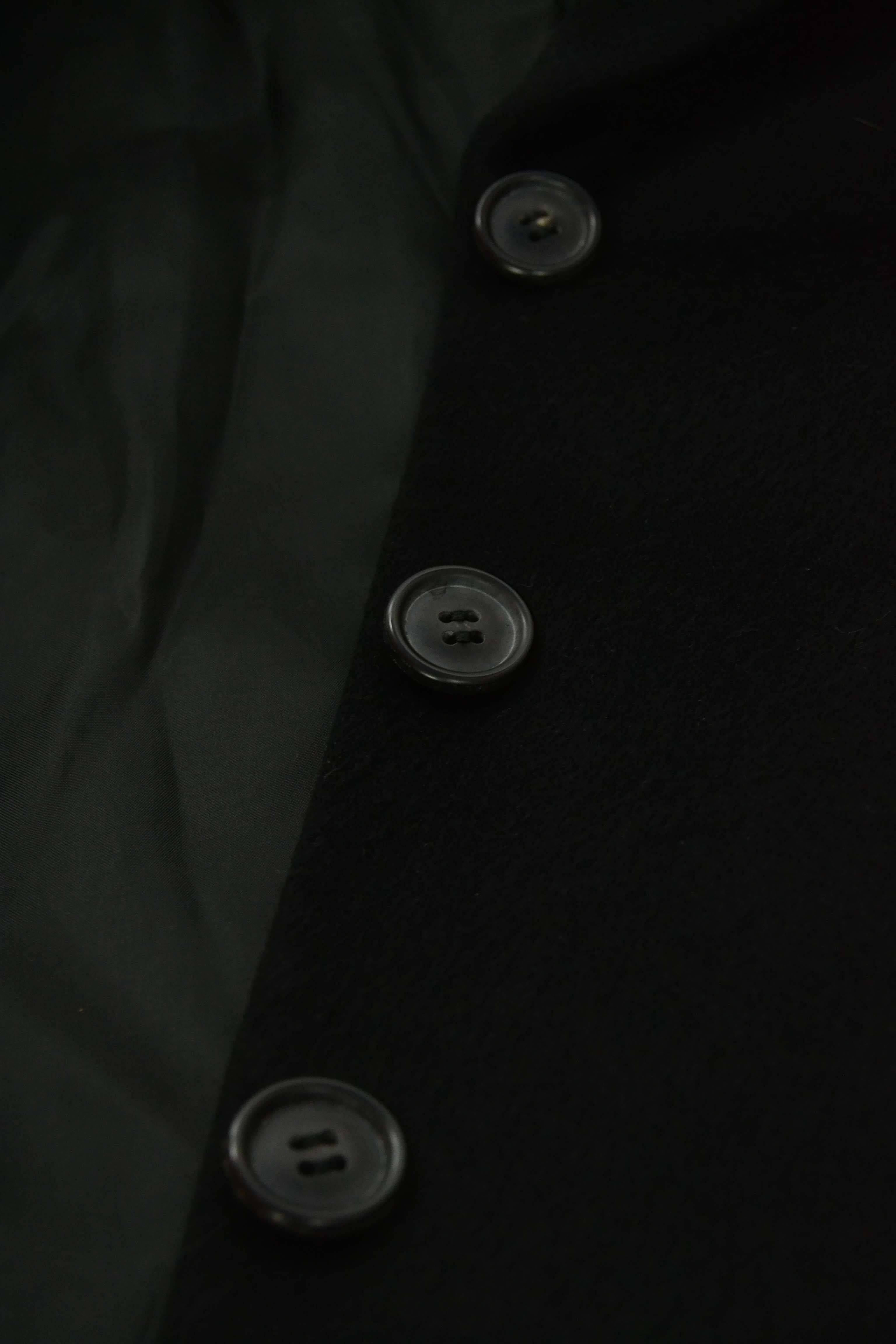 Women's Giorgio Armani Black Cashmere Single Breasted Jacket sz 42