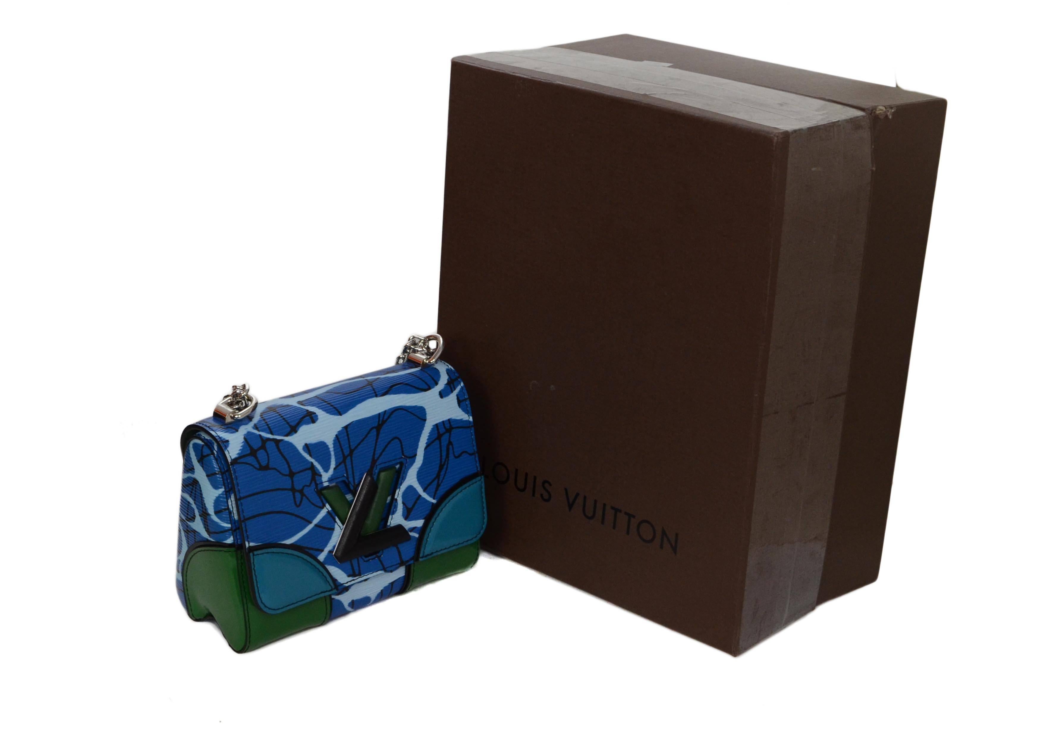 Louis Vuitton '15 Epi Aquatic Print Twist PM Bag SHW 5