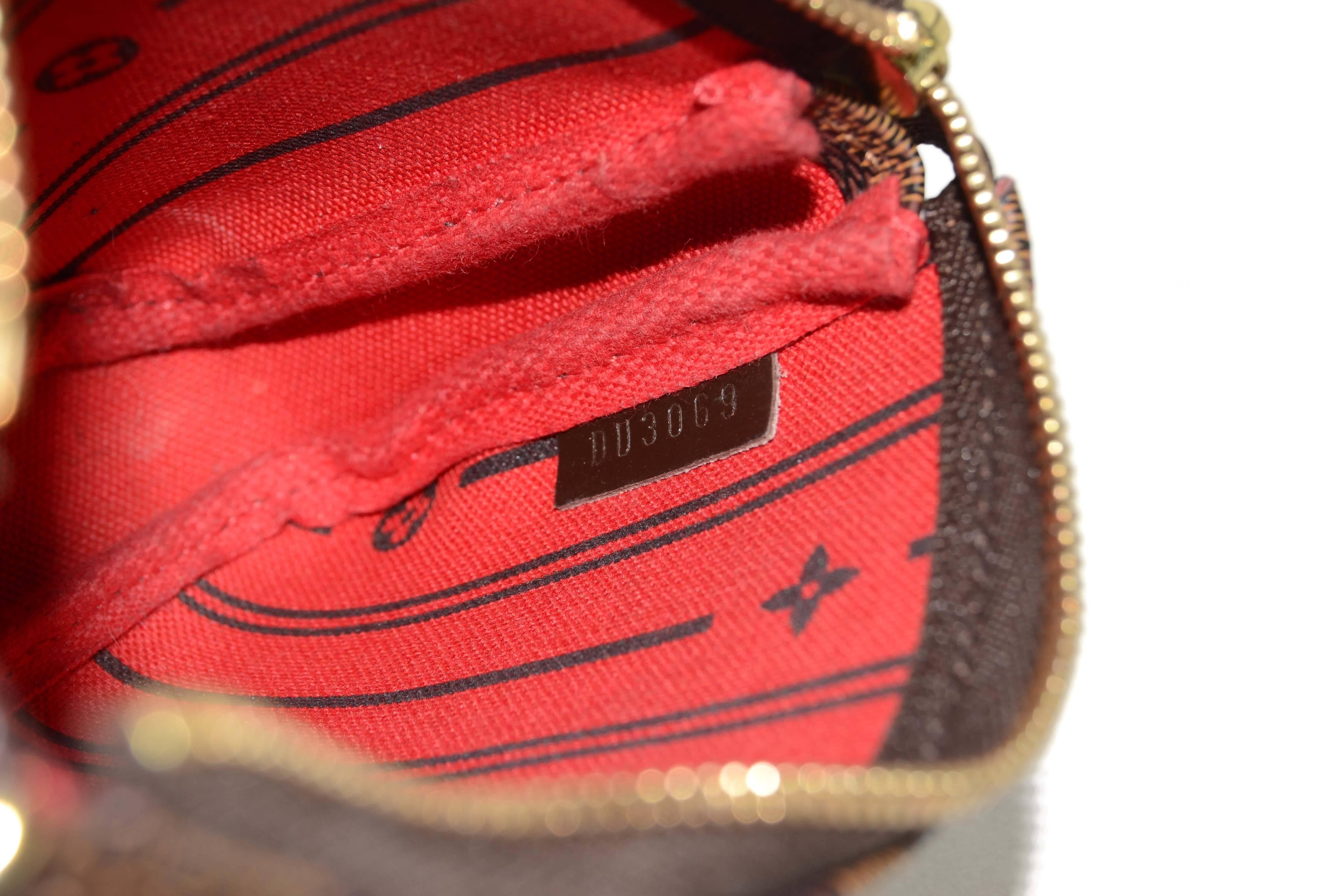 Louis Vuitton Collectors Damier Trunks & Bags Mini Pochette 2