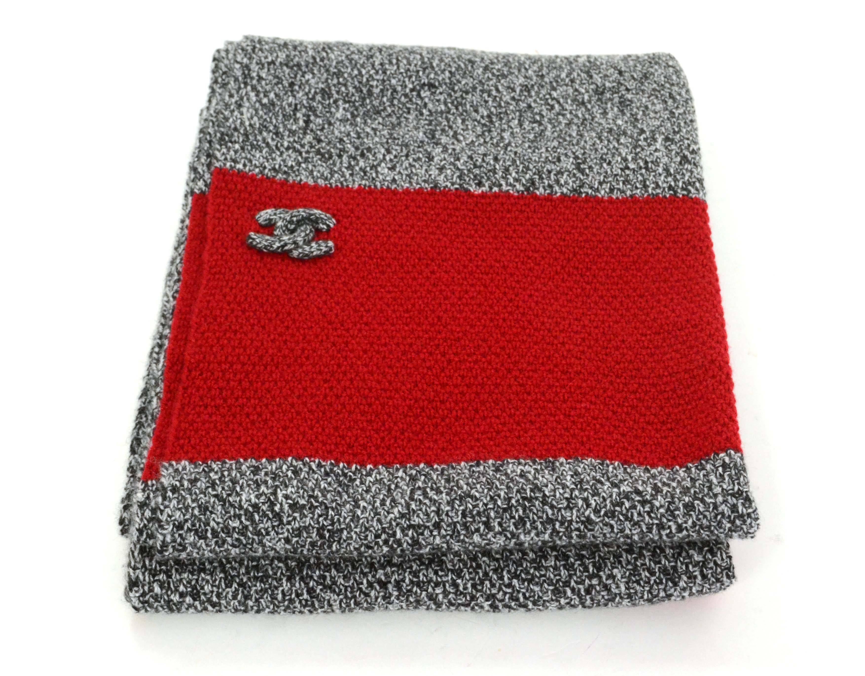 chanel winter hat and scarf