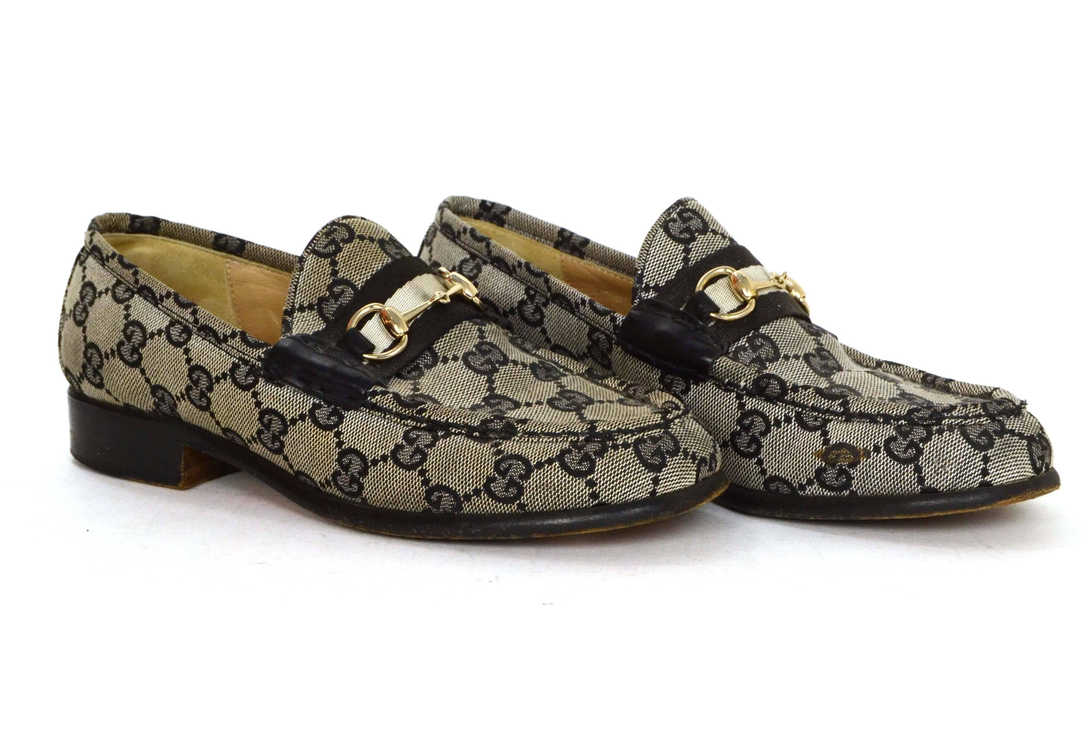 gucci monogram loafers