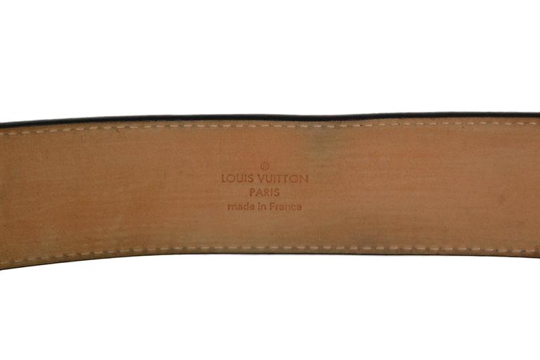Louis Vuitton 40mm Crocodile Belt - $3500