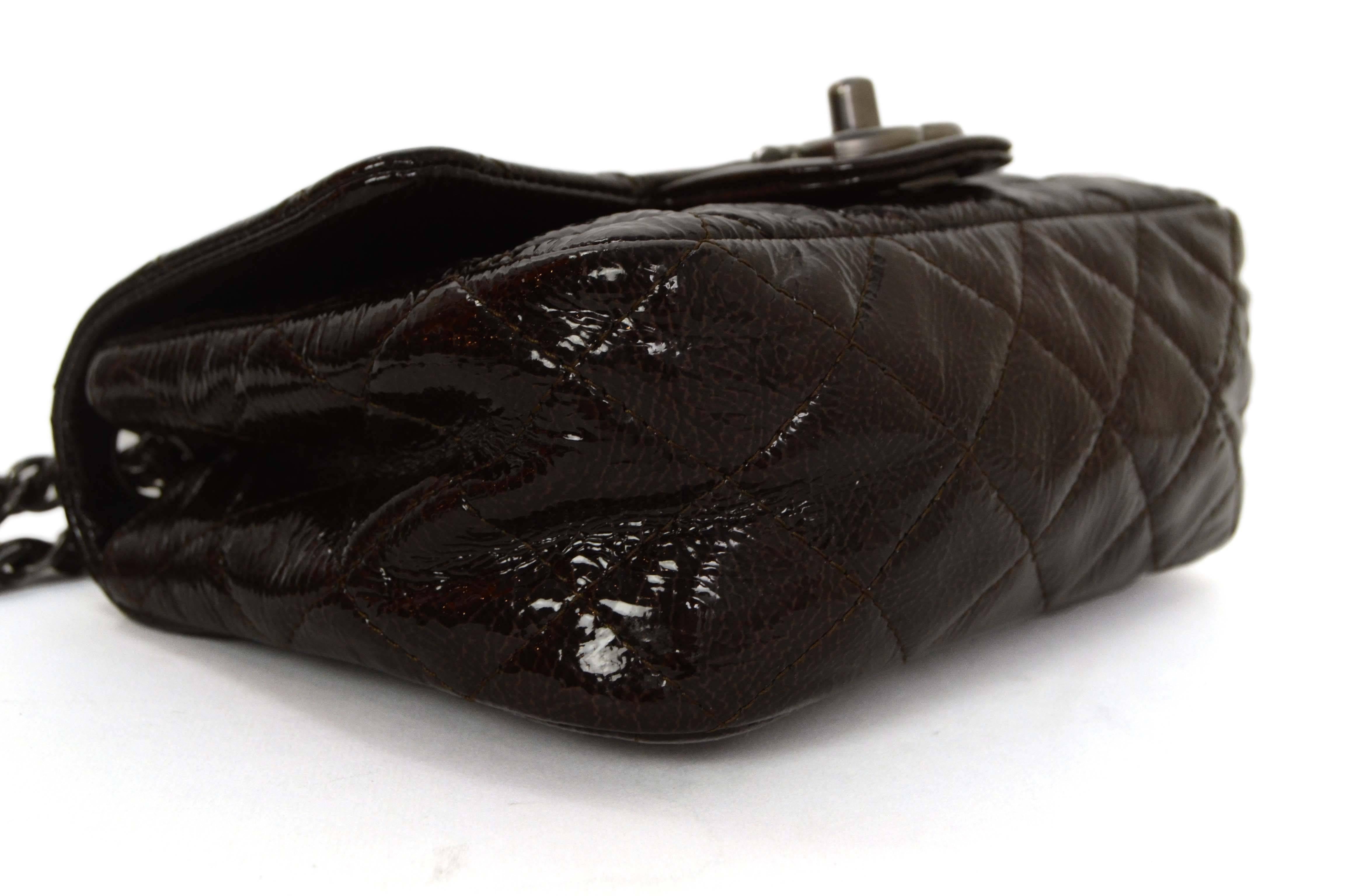 chanel mini flap bag patent leather