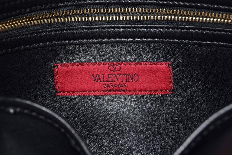 Valentino '15 Multi-Colored Stripe 'My Rockstud' Satchel Bag GHW rt ...