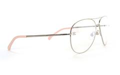 Chanel Light Pink Mirrored Avaitor Sunglasses