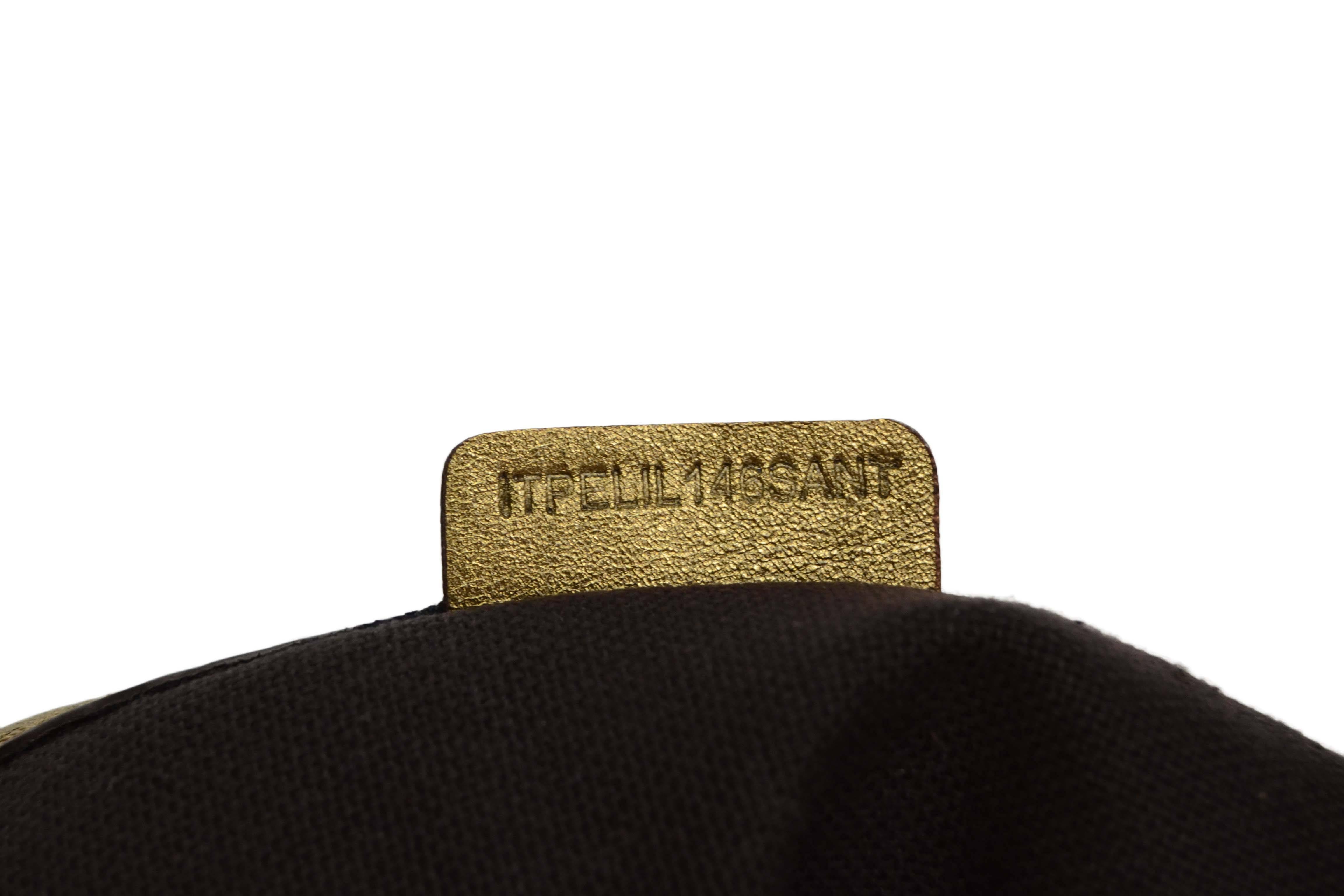 Burberry Tan Nova Plaid Shoulder Bag w. Bronze Leather Trim rt. $1, 295 2