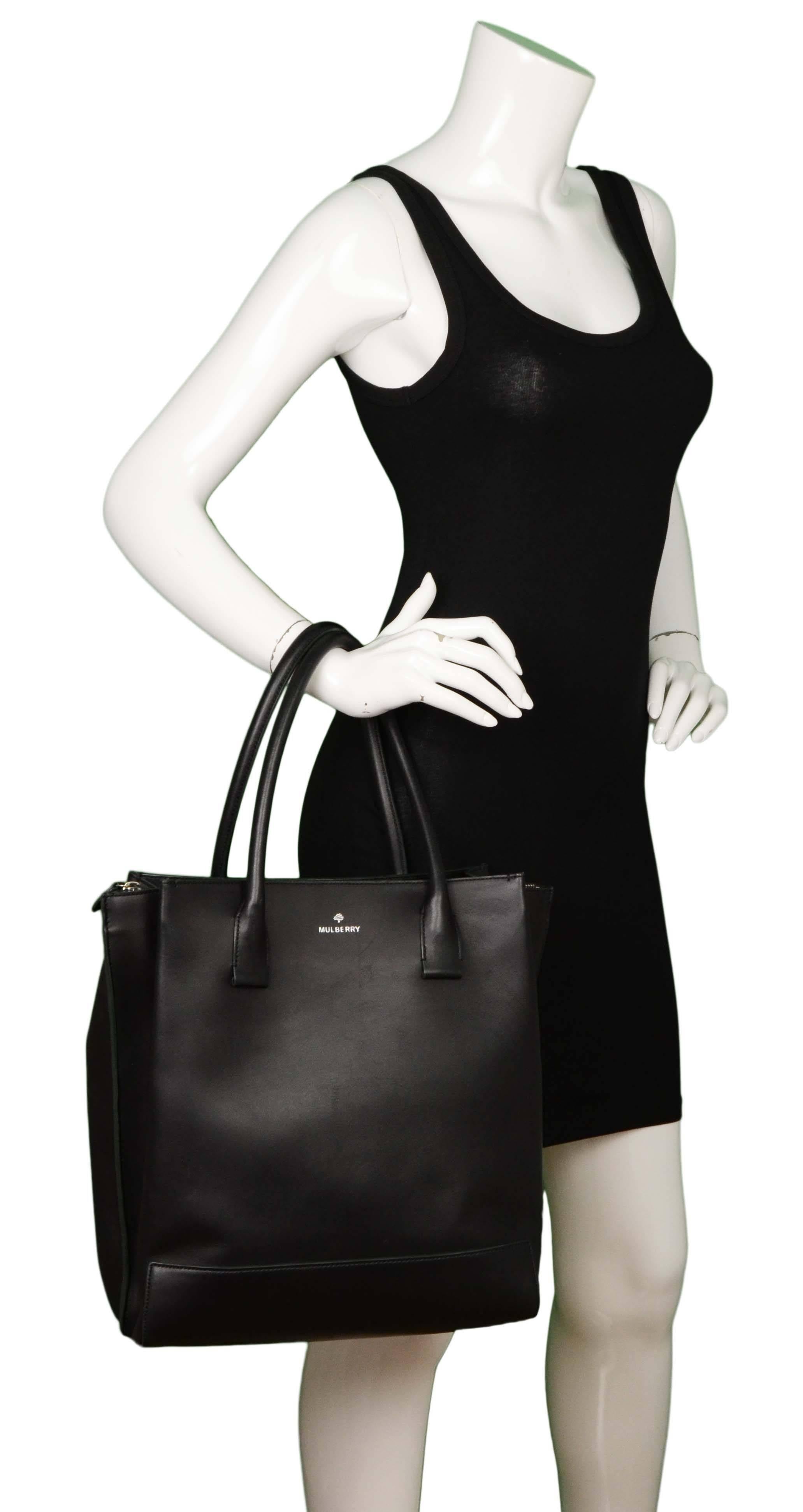 Mulberry Black Arundel Leather Tote Bag 3