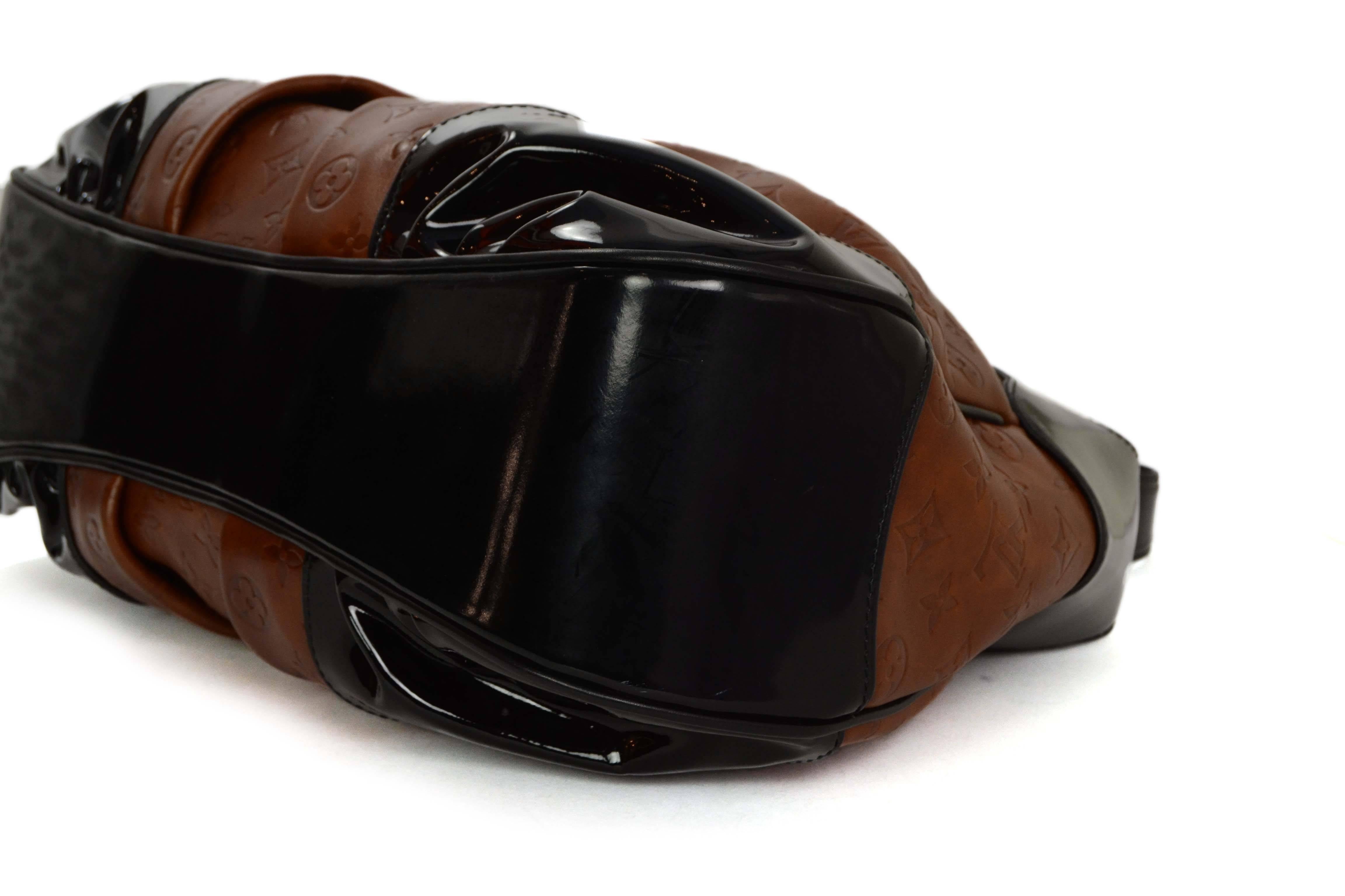 Louis Vuitton Brown Empriente Leather 'Polly' Bag GHW 1