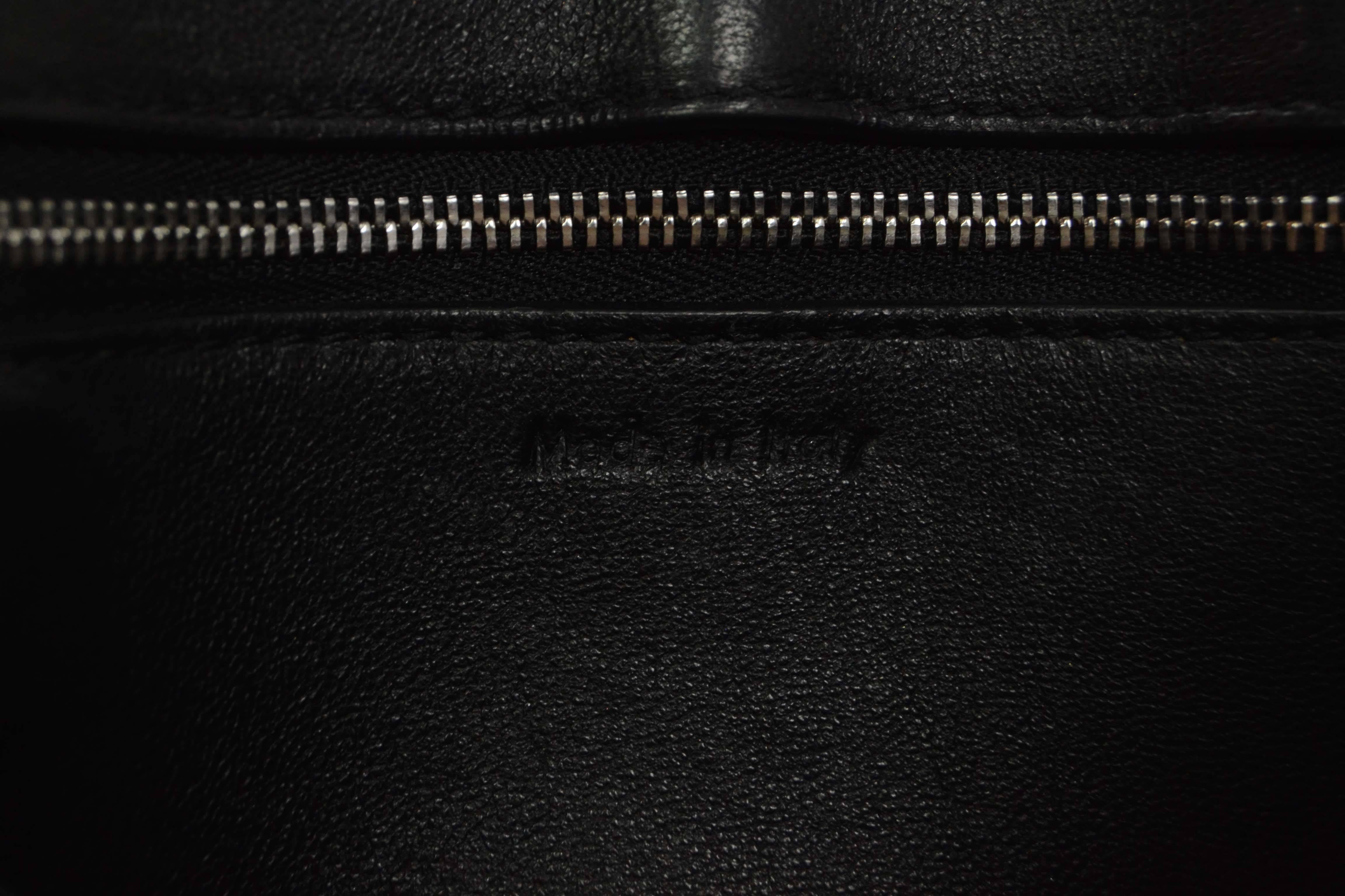 Celine Blue Leather Medium Edge Tote Bag SHW rt. $2, 600 2