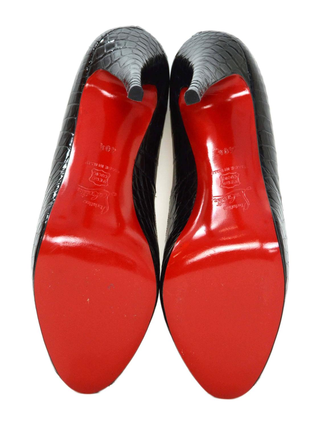louboutin crocodile pumps