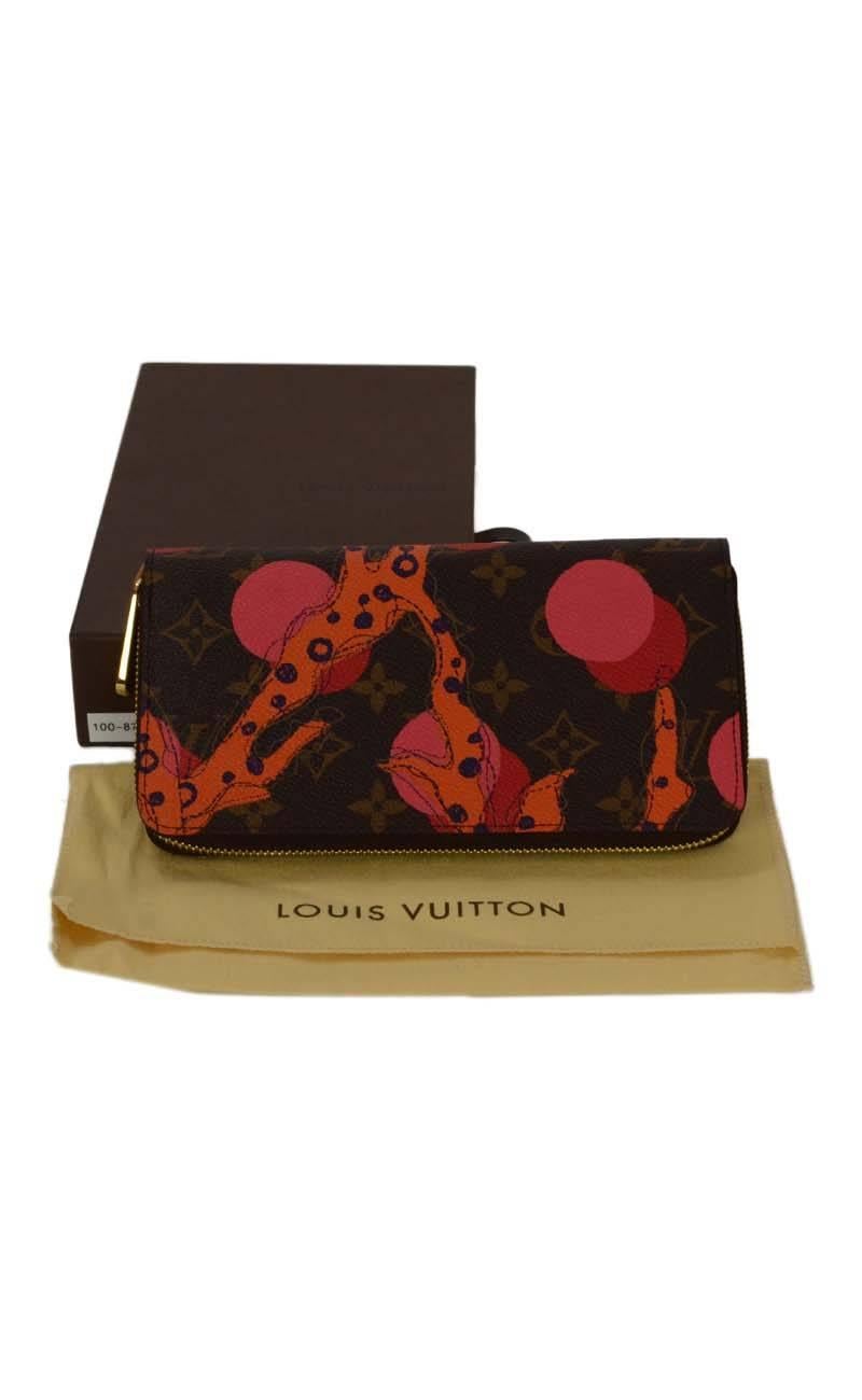 Louis Vuitton '15 Ltd Ed. Monogram Ramages Long Wallet GHW 5