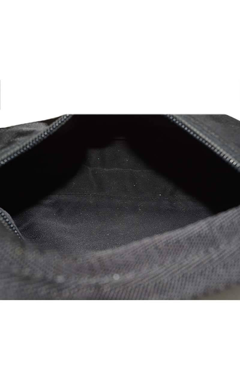 Prada Borsa a tracolla piccola in nylon nero SHW 2