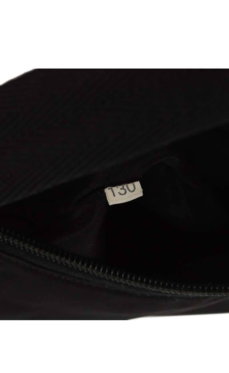 Prada Small Black Nylon Shoulder Bag SHW 1