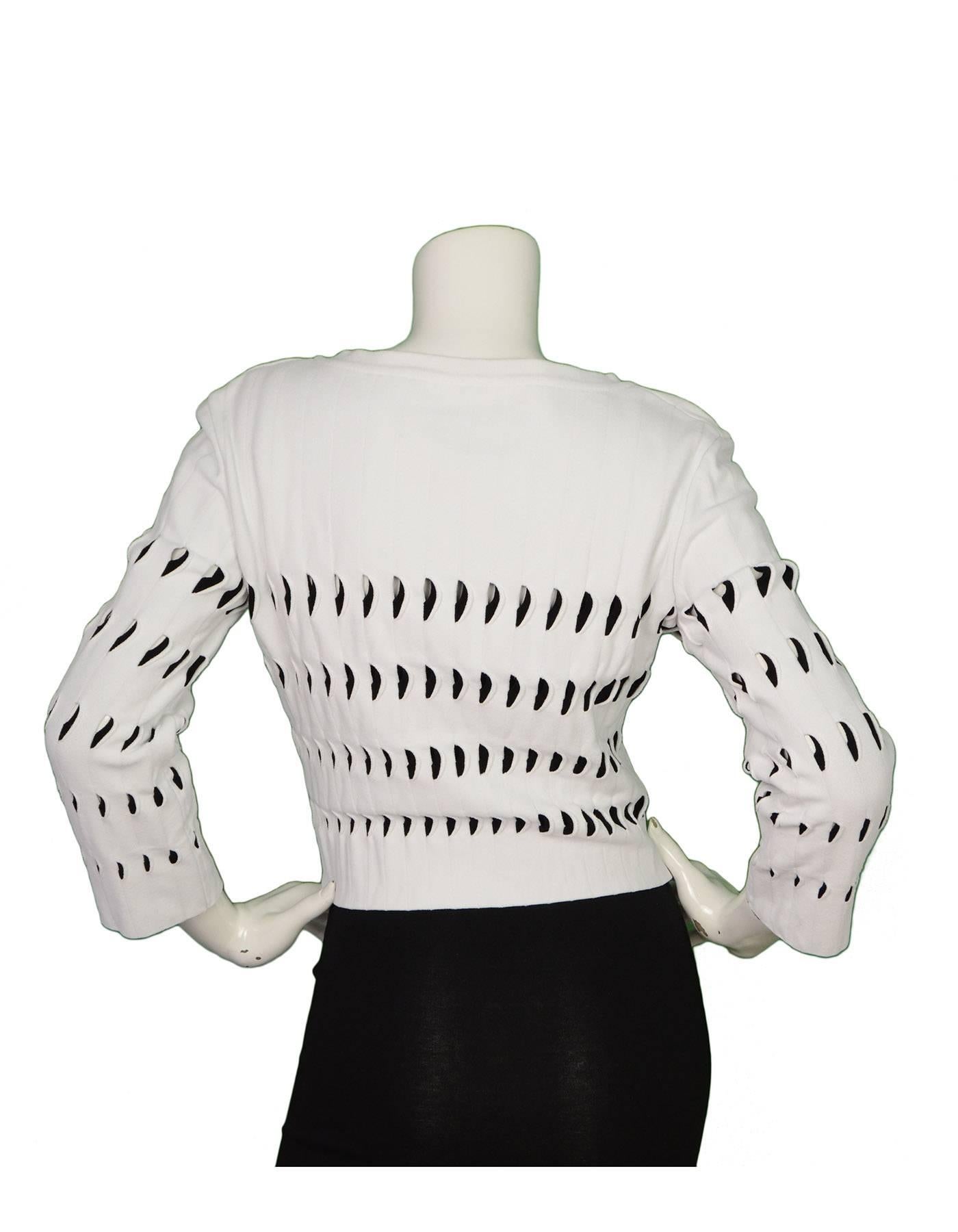 alaia white top