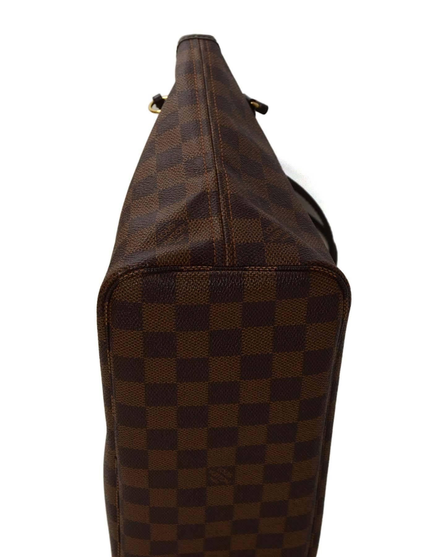 Women's Louis Vuitton Damier Coated Canvas Neverfull PM Tote Bag
