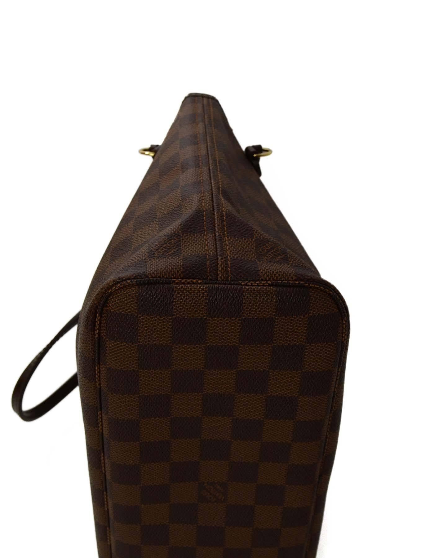 Louis Vuitton Damier Coated Canvas Neverfull PM Tote Bag 1