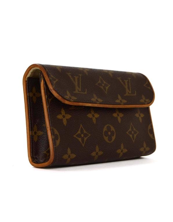 Louis Vuitton Monogram Canvas Belt Bag/Pouch GHW For Sale at 1stdibs