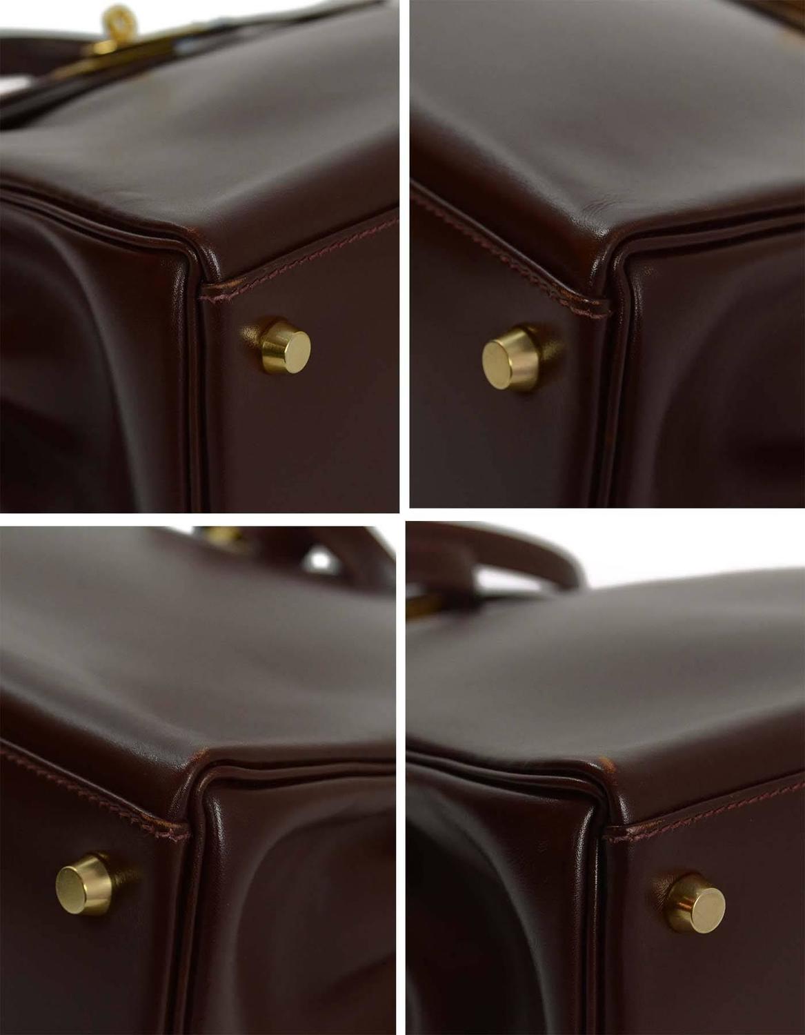 Hermes Brown Box Leather 35cm Retourne Kelly Bag GHW For Sale at ... Hermes Brown Box Leather 35cm Retourne Kelly Bag GHW For Sale at ...