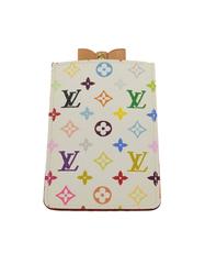 Louis Vuitton White Multicolor Monogram Mirror & Card Case