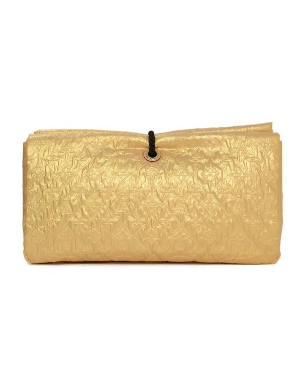 Louis Vuitton Limelight Clutch African Queen Gold 3463302