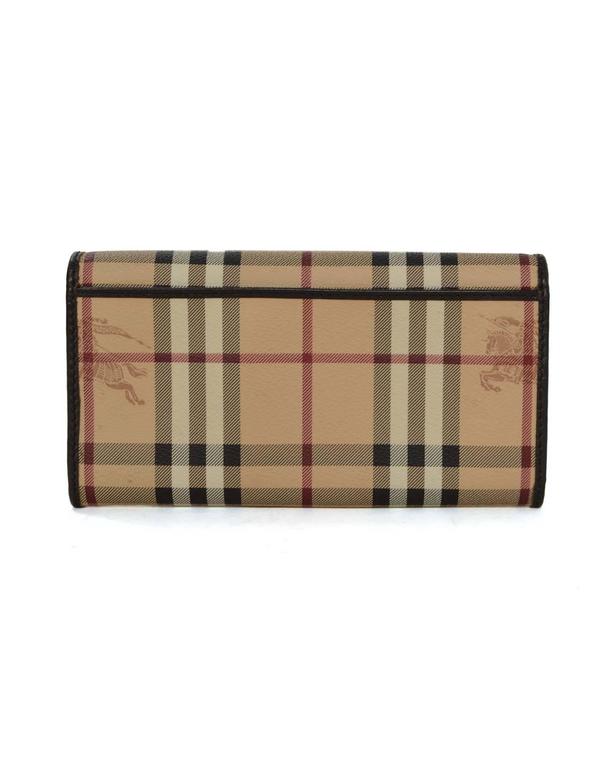 Leather wallet Burberry Beige in Leather - 33360808