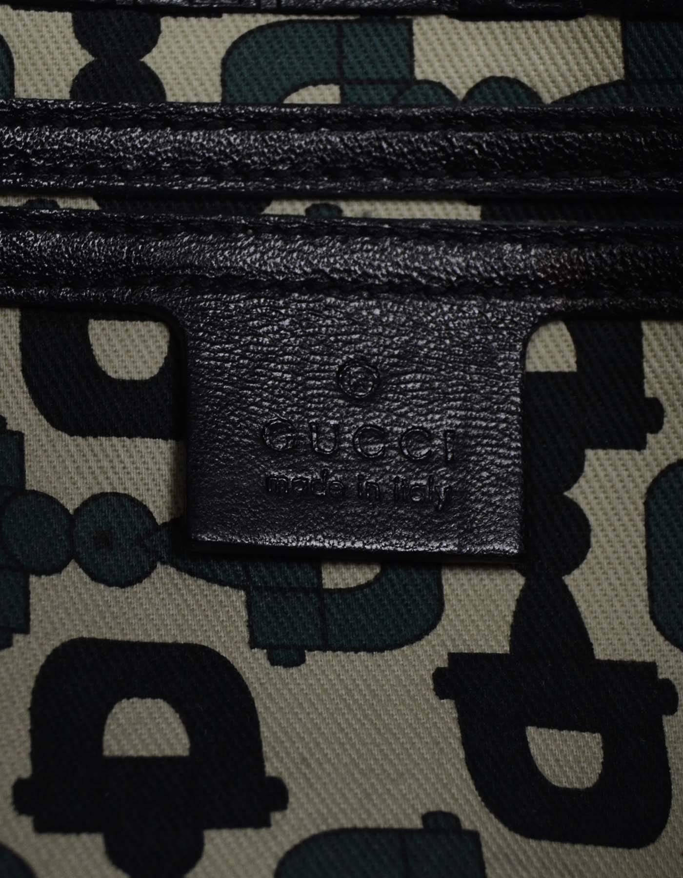 Gucci Black Guccissima Leather Joy Medium Shoulder Bag  1