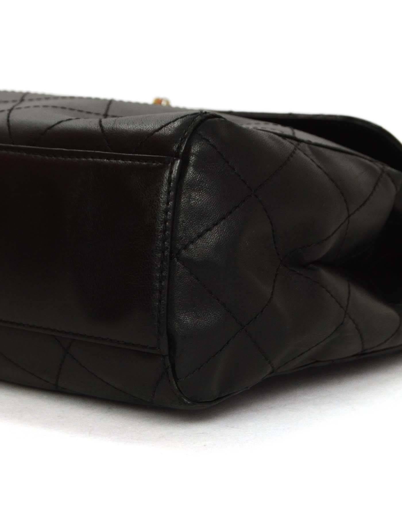 Women's Chanel Vintage '97 Black Quilted Flap Bag GHW