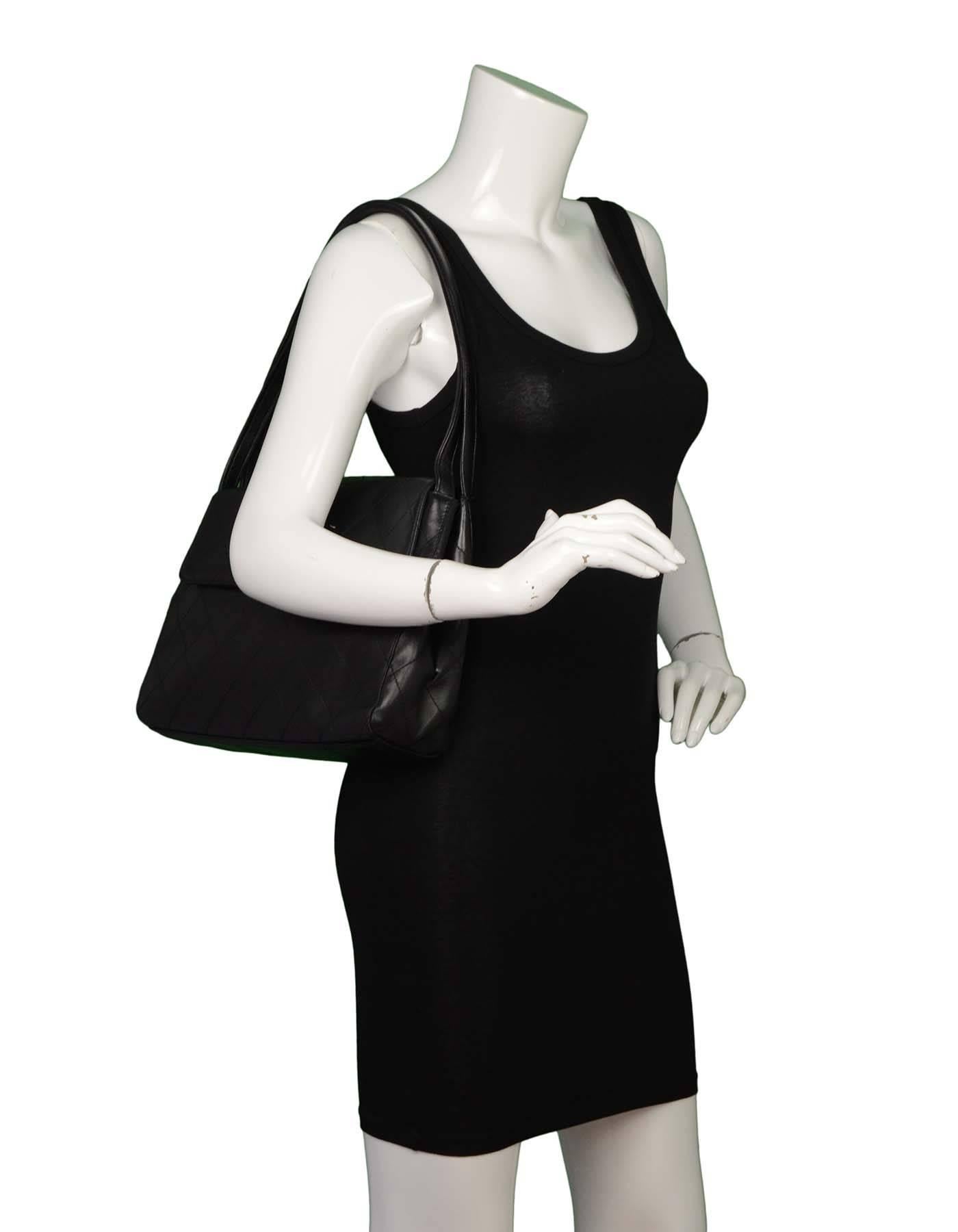 Chanel Vintage '97 Black Quilted Flap Bag GHW 6