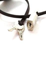 Hermes Brown Box Clochette & Palladium Padlock