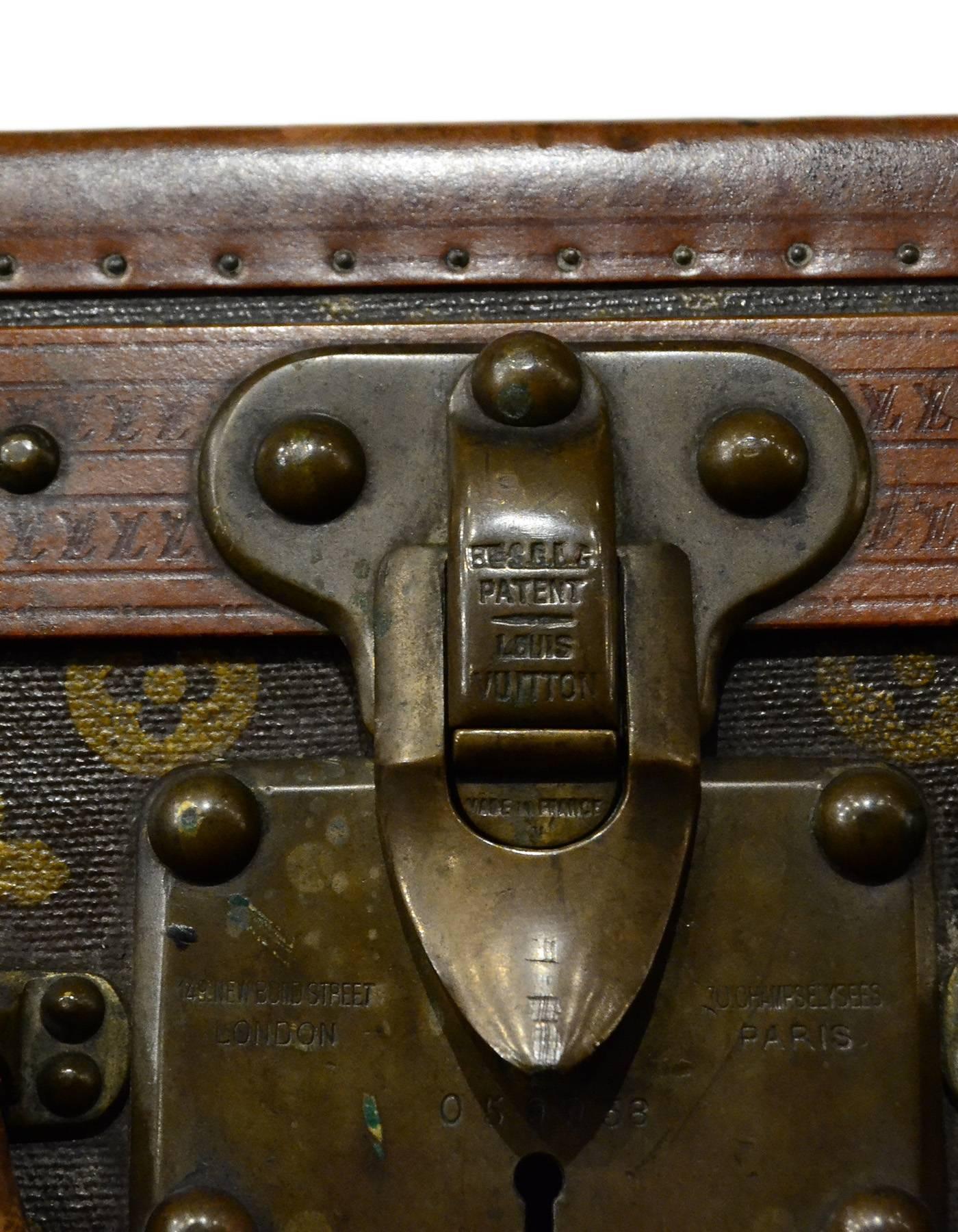 Louis Vuitton Vintage Monogram Hard Suitcase 1