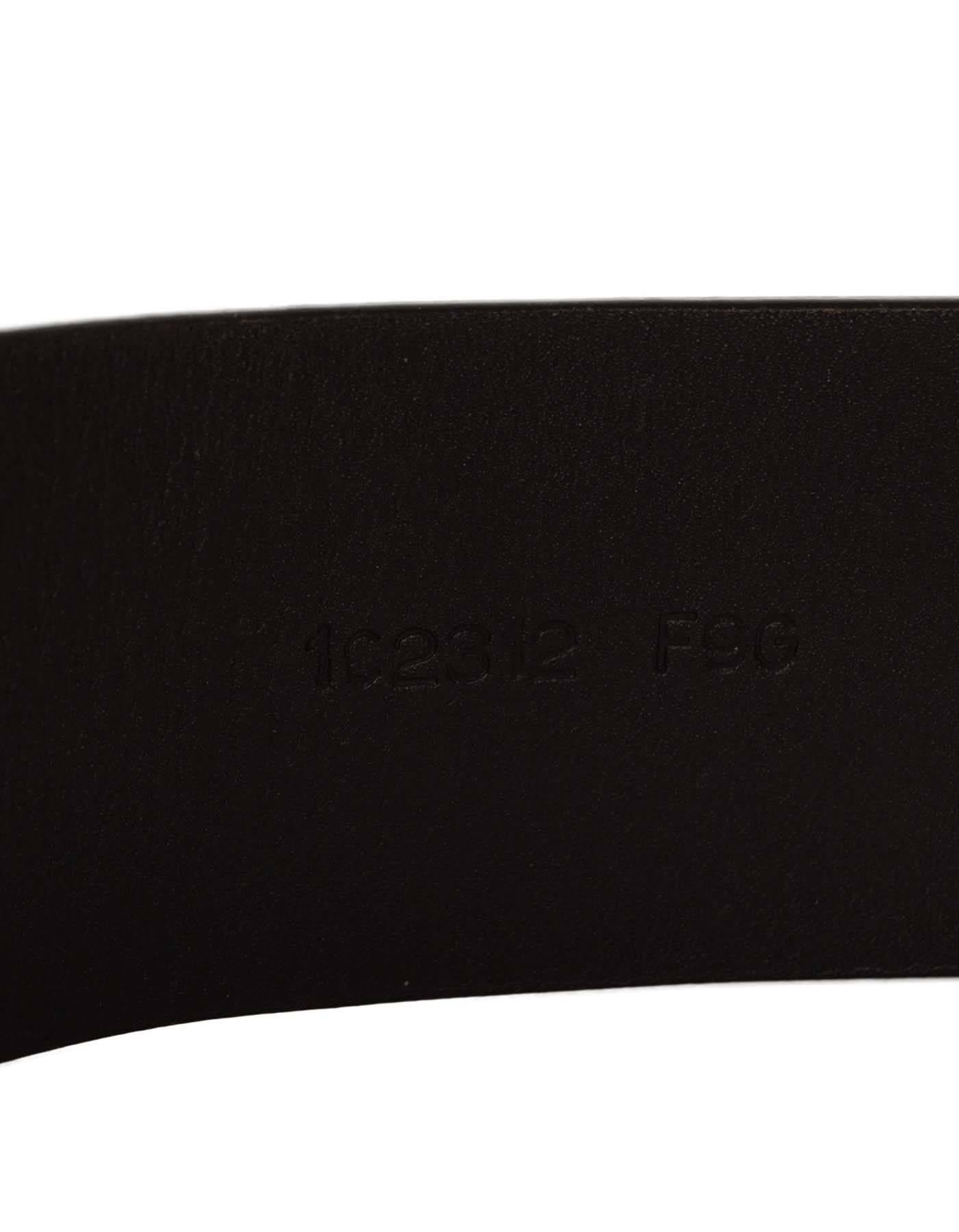 prada calf hair belt