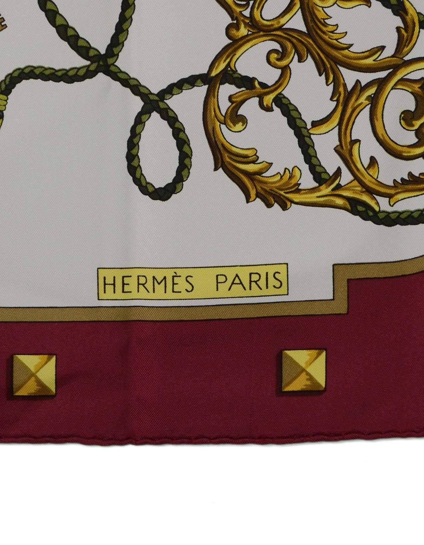 hermes tassel scarf