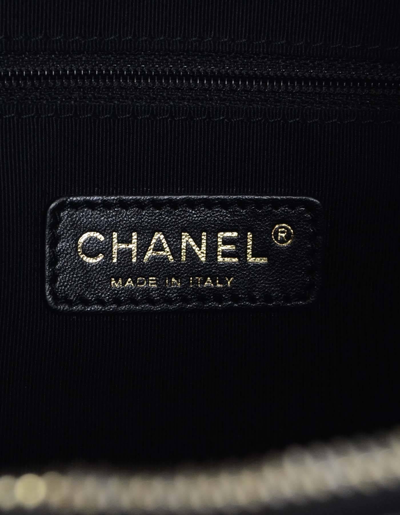 Chanel Black Quilted Leather Chain Me Tote Bag GHW For Sale at 1stDibs