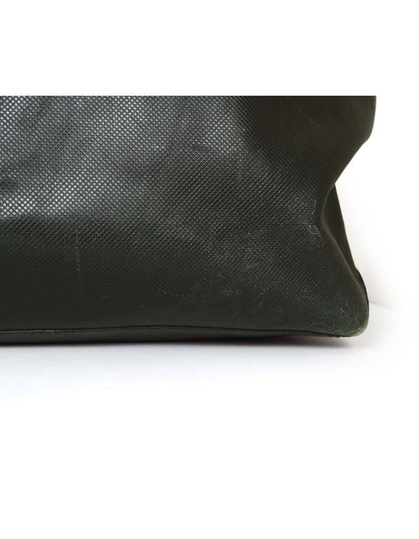 Bottega Veneta Vintage Forest Green Leather XL Weekend Tote Bag For ...