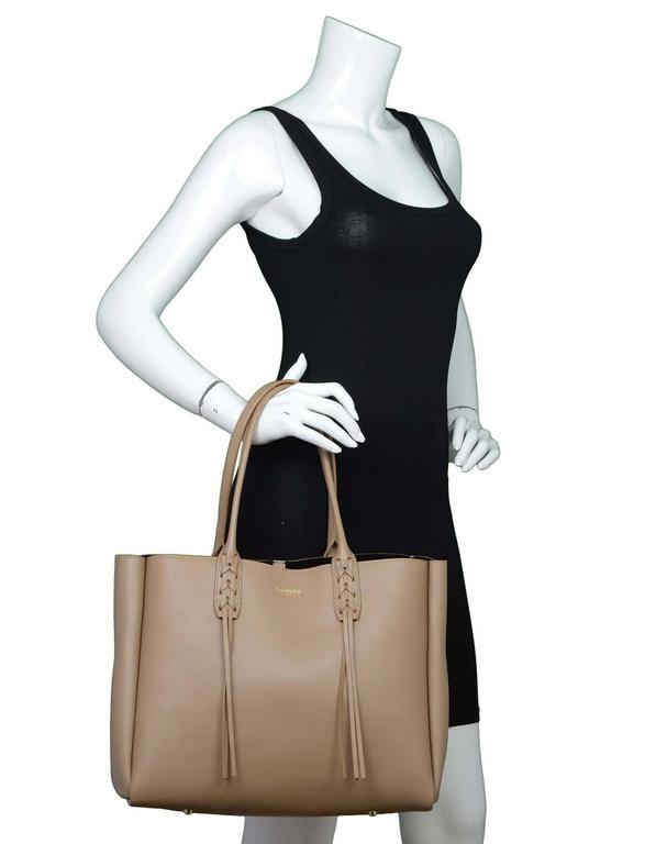 lanvin tassel tote