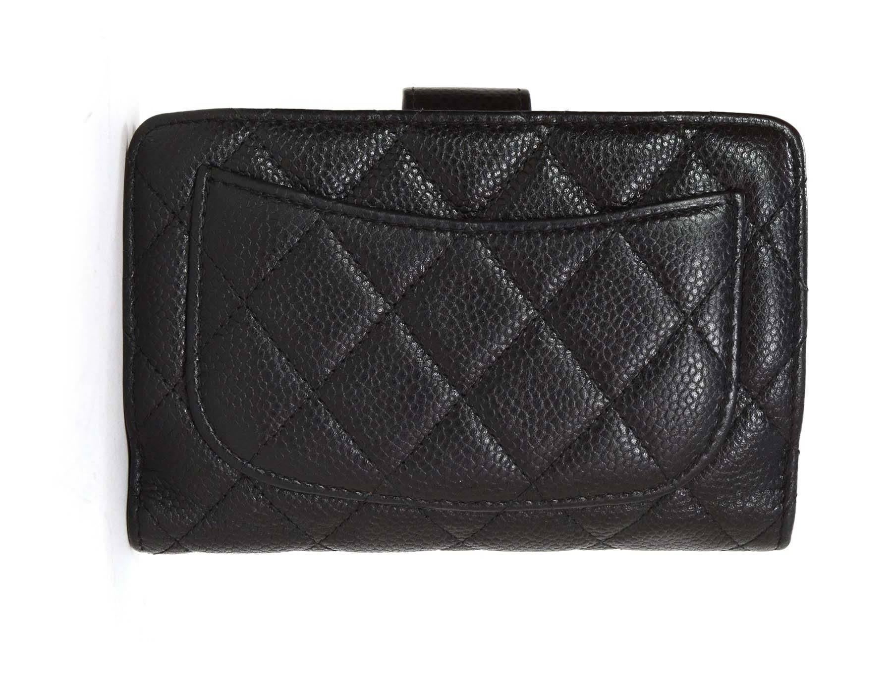 chanel l zip wallet