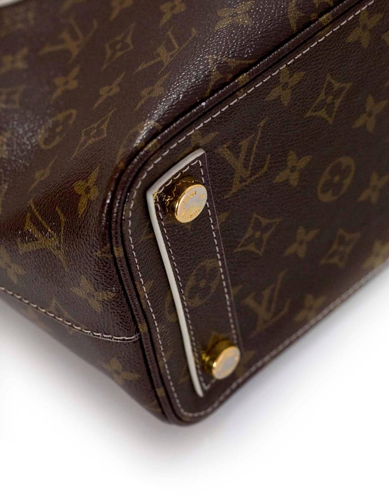 Louis Vuitton Limited Edition Monogram Fetish Lockit Bag rt. $3, 050