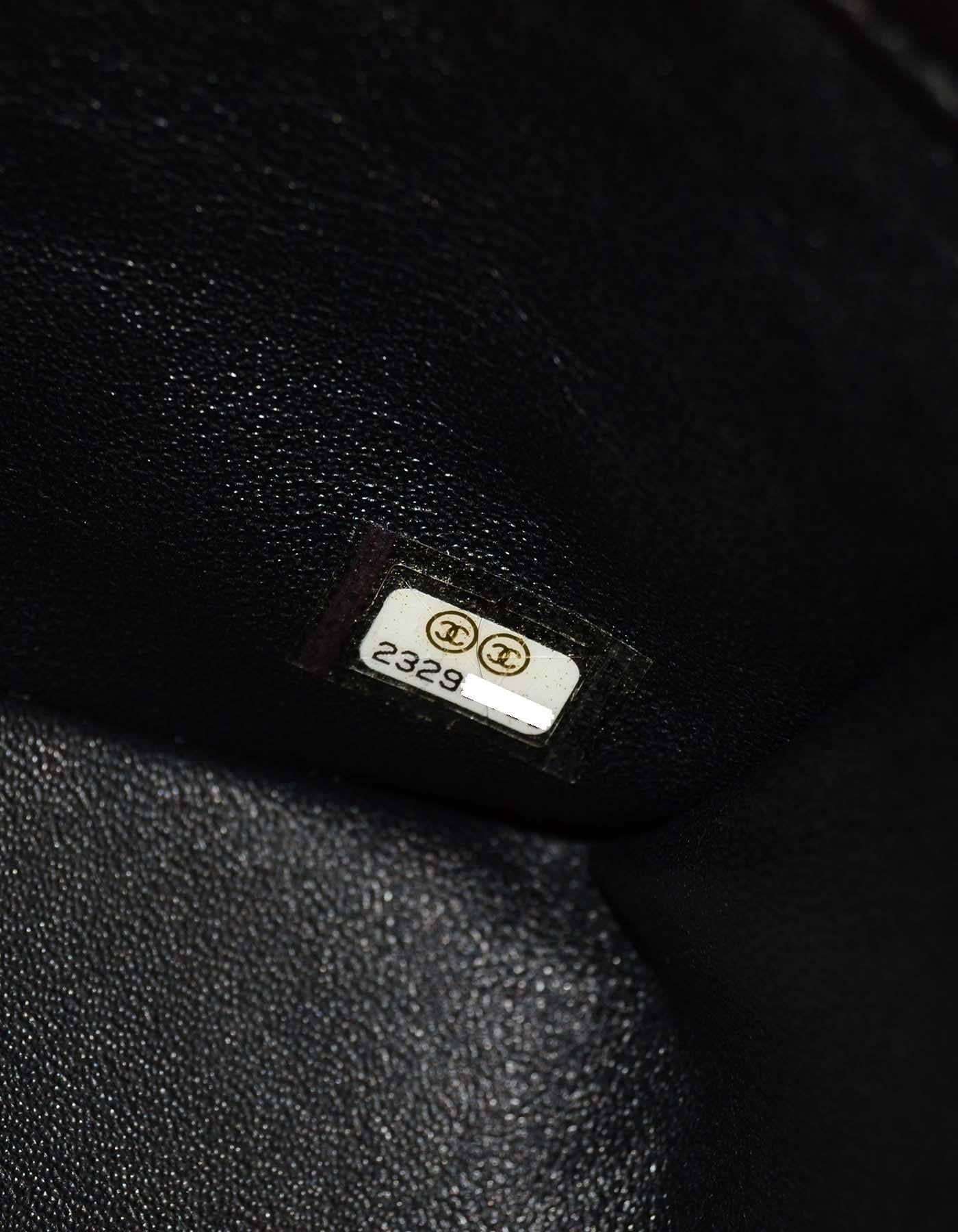 Chanel NEW 2016 Black Chevron Chain Flap Bag 1