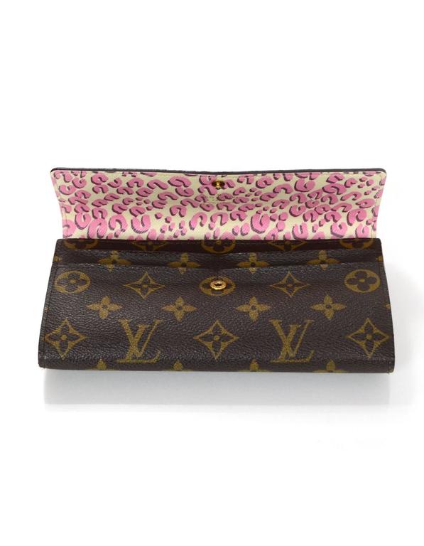 Louis Vuitton Wallet Zippy Stephan Sprouse Vernis Leopard W/Added Chain  Crossbody Pre owned Brown ref.674100 - Joli Closet