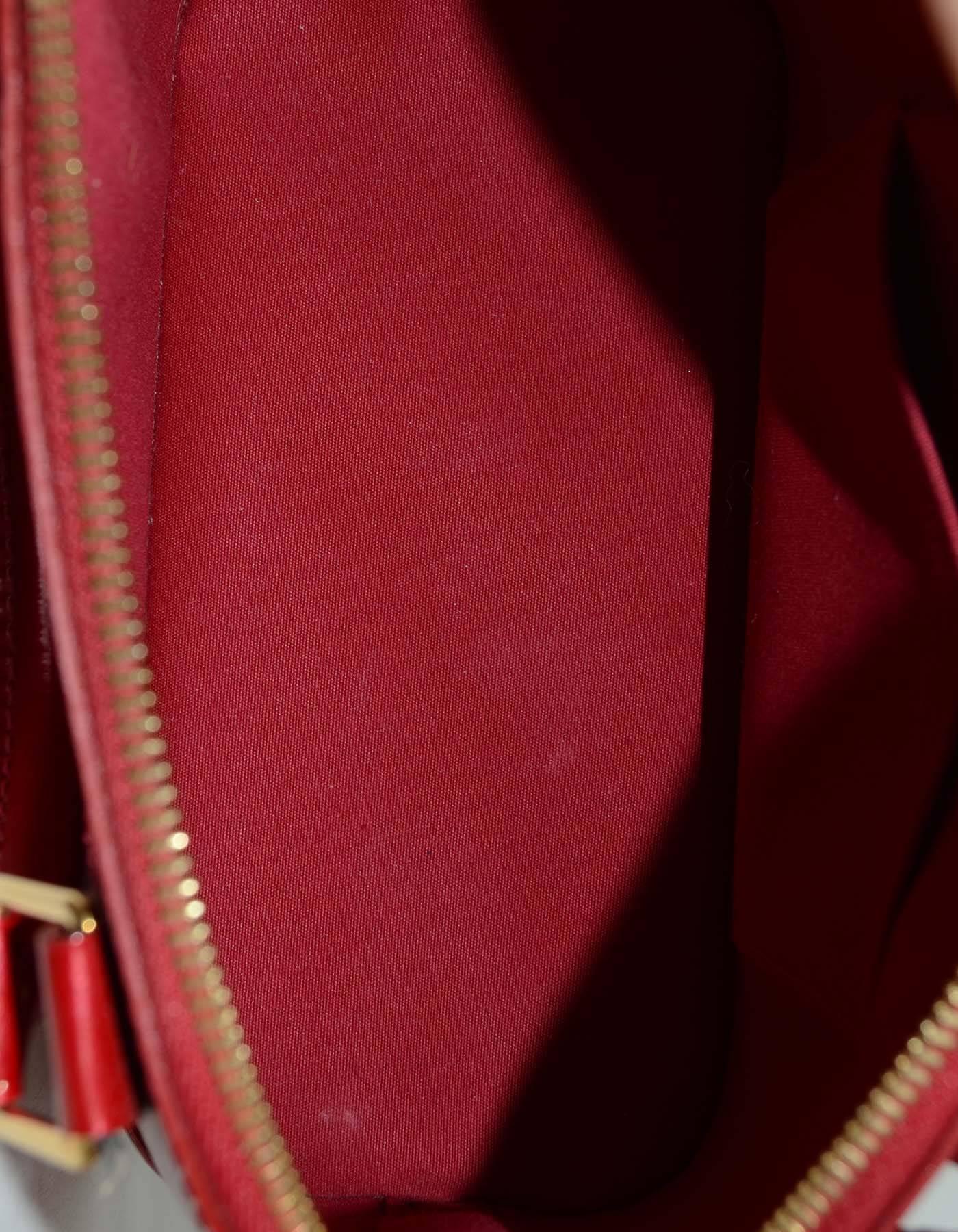 louis vuitton red monogram bag